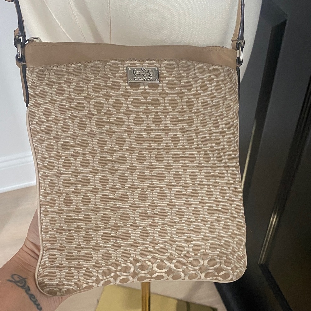 Coach Tan Crossbody Bag